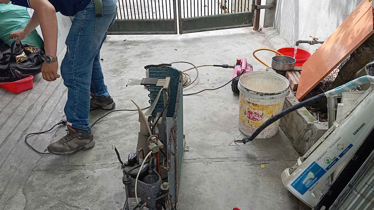 Vệ sinh điều hòa giá tốt tại Hải Phòng